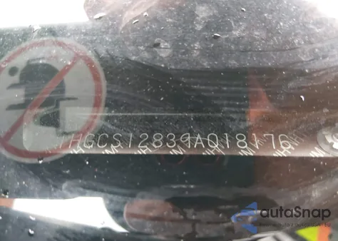 2009 Honda Accord 2.4 Ex-L из США, поврежденный, VIN 1HGCS12839A018176